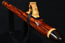 Cocobolo Native American Flute, Medicine Man, Mid G-4, #F41B